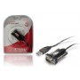 CABLU Adaptor USB 2.0 LA Serial RS 232, RS232, RS-232 + adaptor DB9F/DB25M, Unitek Y-105A